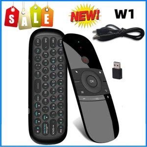 W1 2.4GHz RF Wireless Keyboard Air Mouse IR Remote TV PC C5R9 w 300mAh Battery - Picture 1 of 9