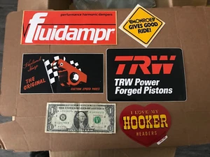 A8  NASCAR Drag vintage Hot Rod Contingency sticker decal B535 - Picture 1 of 11