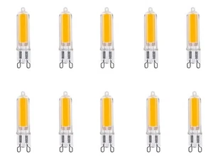 10 X G9 4W COB Led Glass Capsule Light Lamp Bulb 400 Lumen 3000K 4000K or 6500K - Picture 1 of 2