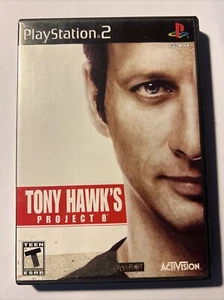 Tony Hawk's Project 8 (Playstation 2 PS2) Game & RENTAL CASE - Tested / Works - Picture 1 of 6