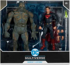 Figura DC Multiverse Batman v Superman Dawn of Justice 7" - Doomsday & Superman - Imagen 1 de 2