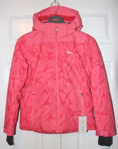 KJUS Girls Surface Insulated Ski Jacket Size 152 (US 12) Camellia Rose/Pink  NEW - Picture 1 of 10