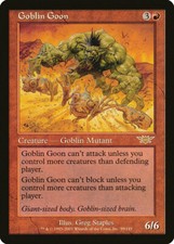 Magic MTG Tradingcard Legions 2003 Goblin Goon 99/145