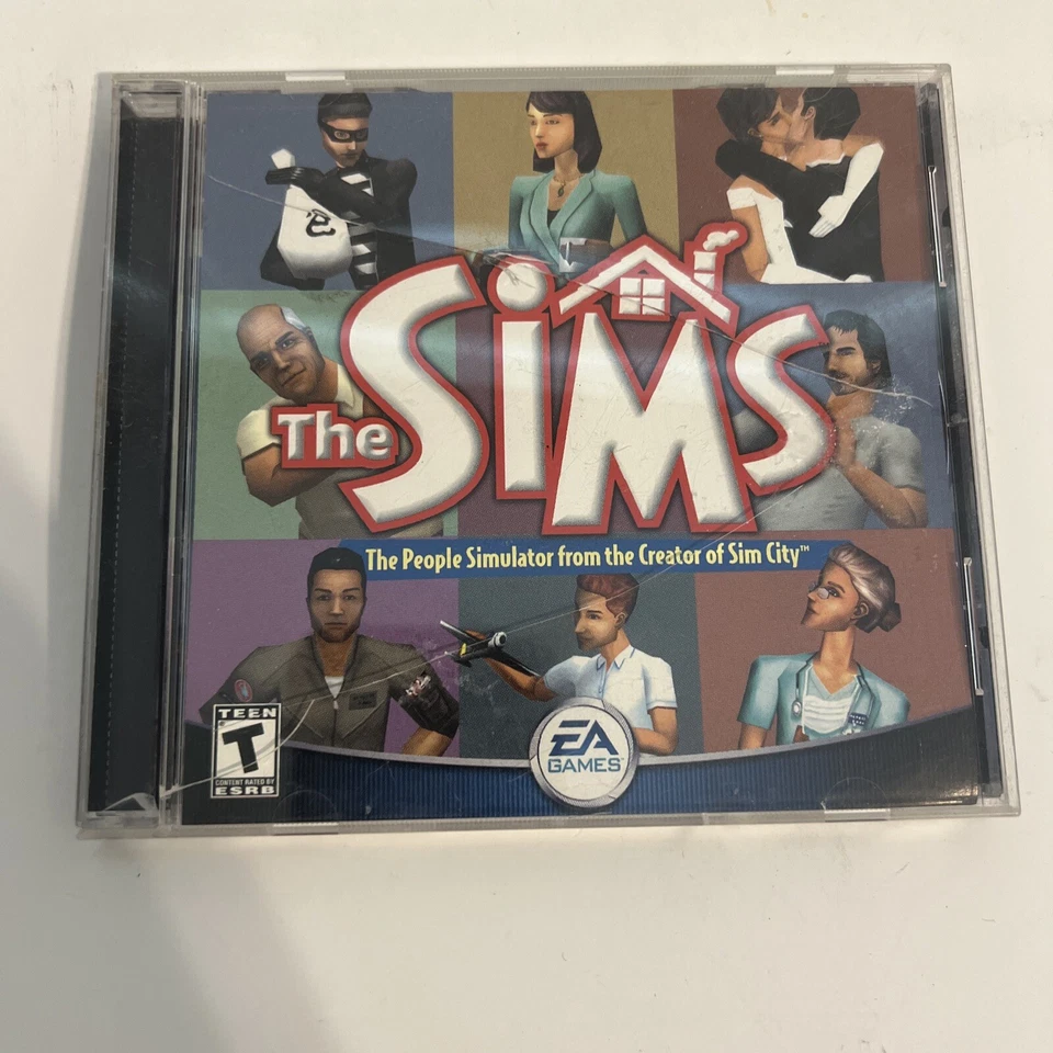 Sims (PC, 2000) Case Broken - Image 1 of 1