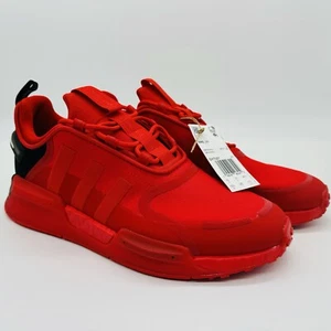Adidas Para Hombre Originales NMD_R1 V3 Rojo Vivo Zapatos Atléticos Talla 10.5 EE. UU. GY7357 - Imagen 1 de 24