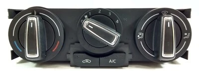 SEAT AIR CON HEATER CONTROL PANEL IBIZA TOLEDO GENUINE PART 6P0820045H - Image 1 of 4