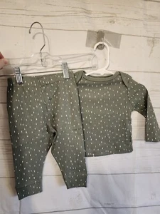 Cloud Island Baby Girl Size 3-6 Month 2 Piece Pajama Set Long Sleeve Pant Unisex - Picture 1 of 6