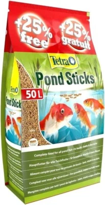 Tetra Pond Sticks 40L Bag with 25 Percent Extra FREE - Image 1 of 3