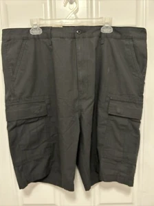 Levi's Herren Cargo Shorts Größe 42 Träger 9,5 Schrittlänge schwarz lockere Passform schön neu - Bild 1 von 4