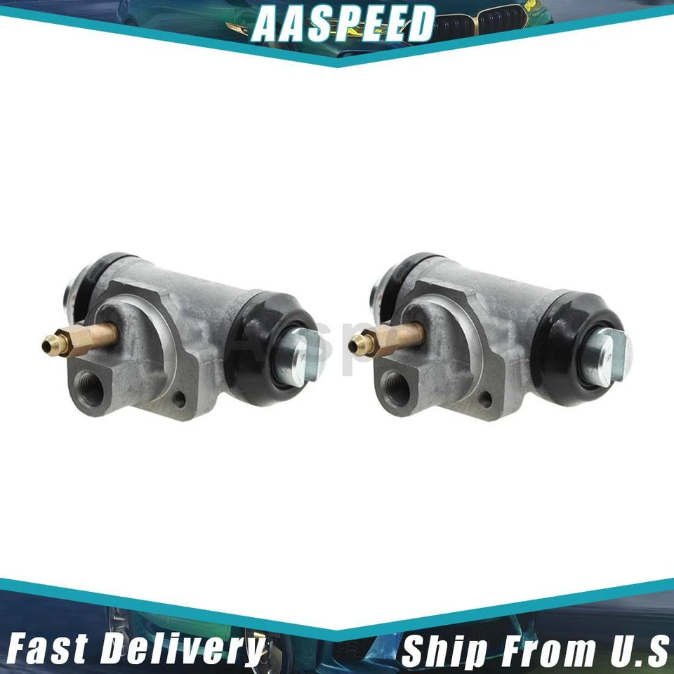 Cilindro de rueda de freno de tambor trasero para camioneta Nissan tracción trasera 2,4 L 1997 1996 1995 Foto 1 de 4