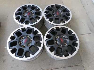 17" TOYOTA TACOMA TUNDRA TRD  OEM FACTORY STOCK RIMS WHEELS BLACK - Image 1 of 4