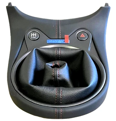 Original OEM Nissan 370Z Z34 Nismo MT Consola Cambio Bisel Panel Bota Punto Rojo Foto 1 de 4