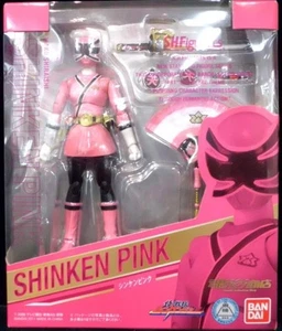 S.H.Figuarts Samurai Sentai Shinkenger Shinken Pink Shinkenger Figure - Picture 1 of 3