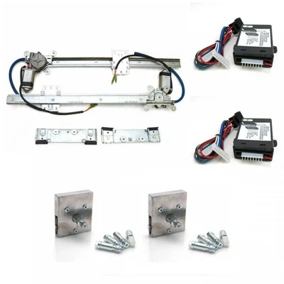 Street Rod Window Crank Switch Kit for 64-73 Mustang 3/8in 12in remote mount - Imagem 1 de 4