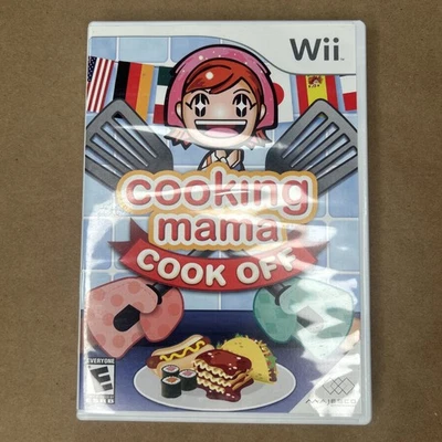 Cooking Mama: Cook Off (Nintendo Wii, 2007) – Complete CIB w/ Manual, Tested - Image 1 of 4