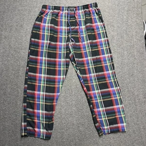 Polo Ralph Lauren Plaid Lounge Pajama Pants Mens XL Plaid Sleepwear Classic - Picture 1 of 8