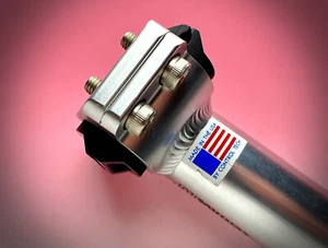Tija Vintage NOS CONTROLTECH USA Tija Silver 30.2MM Largo 350mm - Imagen 1 de 16