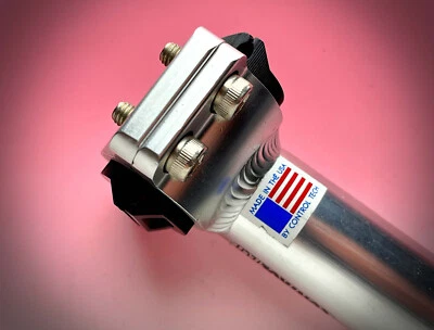 Tija Vintage NOS CONTROLTECH USA Tija Silver 30.2MM Largo 350mm - Imagen 1 de 4