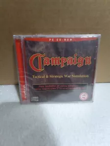 Campaign by EMPIRE PC CD-ROM Jewel Case, Factory Sealed, NEW, VGA Ready! RARE - Picture 1 of 4