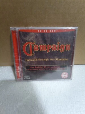 Campaign by EMPIRE PC CD-ROM Jewel Case, Factory Sealed, NEW, VGA Ready! RARE - Image 1 of 4