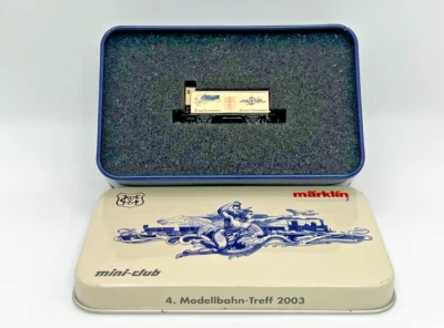 Z Scale Marklin 80913 4. Modellbahn-Treff 2003 Freight Car Original Tin (A) - Image 1 of 4