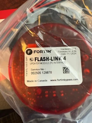 Fortin FlashLink 4 Updater - Firmware Update USB Tool for Windows Brand New - Image 1 of 2