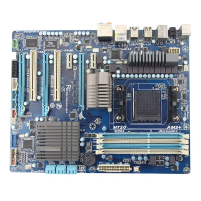 For Gigabyte 990XA-UD3 Socket AM3+ DDR3 32GB ATX Motherboard Used - Image 1 of 4