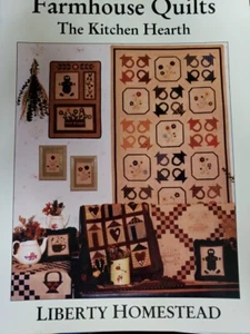 REDUZIERT Bauernhaus Quilts The Kitchen Hearth von Liberty Homestead Quilt Nähen - Bild 1 von 2
