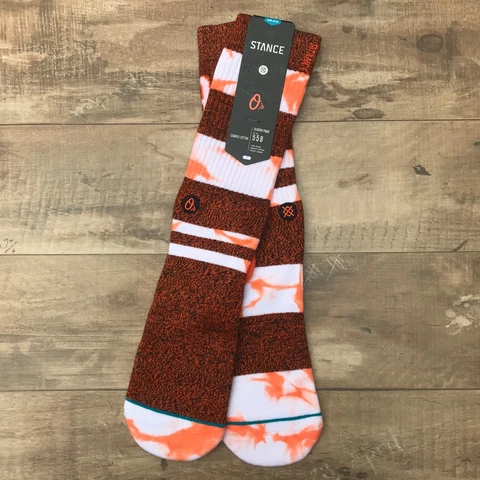 Stance MLB Baltimore Orioles Orange Birds Crew Socks  Men’s Size Large 9 - 12 Cover