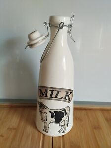 Bouteille de lait décorative 30 cm 
