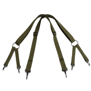 M1944 Correas Soldado Americano Exterior Militar Bolsa Campo Combate Retro Segunda Guerra Mundial - Imagen 1 de 4