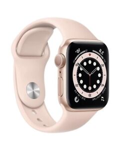 Apple Watch Series 6 2020 GPS Cellular 44mm Aluminium Or Bracelet Sport Rose - É