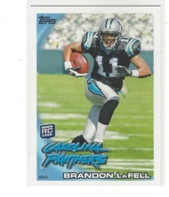 2010 TOPPS FOOTBALL REGULAR SERIES SINGLES #'S 221-440 - Image 1 of 2