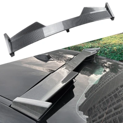 Alerón de techo de ventana trasera de carbono visera ala de ventilación ABS para BMW X6 G06 M Sport 19-26 Foto 1 de 4