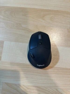 Logitech M720 Multi-Device Wireless Mouse with Hyper-Fast Scrolling - Black - Image 1 of 4