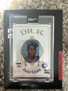 Topps Project 2020 #360 Dwight Gooden Dr. K by Don C “Dr. Dre The Chronic” - Picture 1 of 2