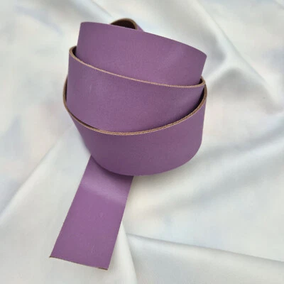 Lederriemen Lila Pull-Up Design 2,2 mm Dick Gürtel Rindleder GB53 - Bild 1 von 3