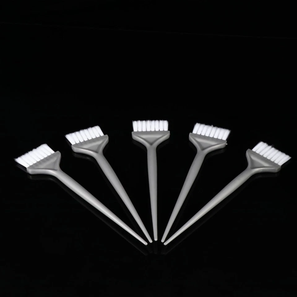 5pcs Brush per tinture per setole per olio per spazzole argento - Immagine 1 di 4