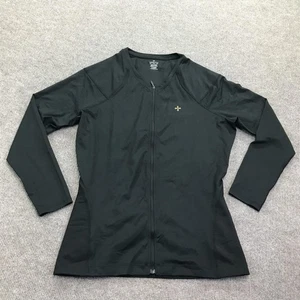 Tommie Copper Jacket Mens XL Black Full Zip Compression Lower Back Support - Picture 1 of 8