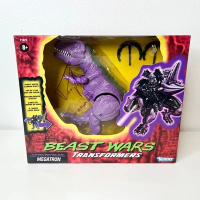 Transformers Beast Wars Megatron Reedición FIRMADO POR DAVID KAYE SIN USAR, EN CAJA NUEVO Foto 1 de 4