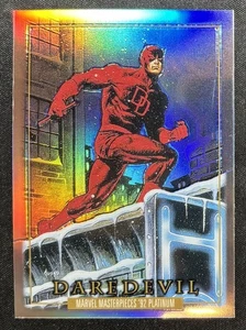 2024 UD Marvel Masterpieces '92 Platinum Daredevil Rainbow #12 - Imagen 1 de 2