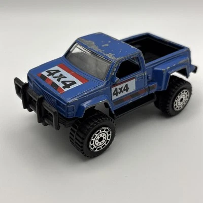De colección ✅ Camioneta pick-up Tootsietoy GMC Stepside 4x4 plástico fundido a presión azul Foto 1 de 4