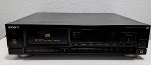 Sony CDP-C9ESD Lettore/Cambiatore CD Stereo 10 Dischi 1990 Rarissimo Vintage! - Foto 1 di 8