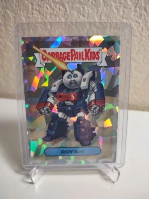 Topps 2020 Chrome Garbage Pail Kids Series 3 Roy Bot 87B Atomic Refractor - Image 1 of 2