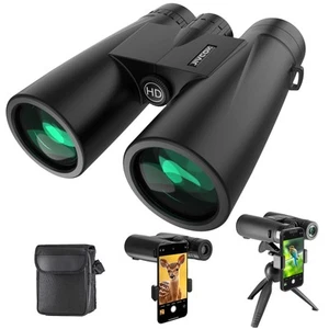 30x52 Binoculars for Adults - HD High Powered Binoculars with Phone Adapter a... - Picture 1 of 8