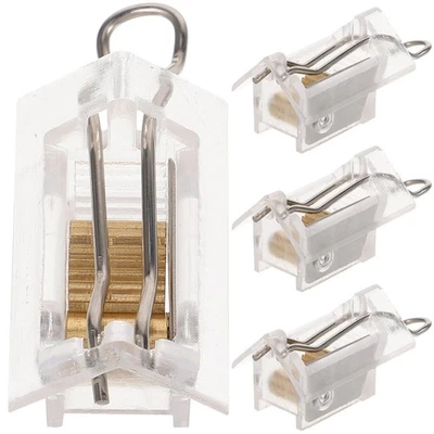4PCS Venetian Blind Cord Locks Venetian Blind Gear Set Curtain Window Shades ↑ - Image 1 of 4