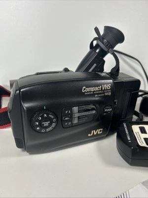 Vintage JVC Videomovie Compact VHS GR-AX200 Camcorder Parts Or Repair Charger - Image 1 of 4