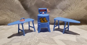 Vintage Renwal Laundry Dollhouse Furniture Wringer Washer - Ironing Boards Iron - Picture 1 of 6