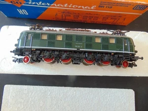 ROCO DB BR 118 051-2 LOCOMOTIVE VERT HO EN BOITE - Foto 1 di 9