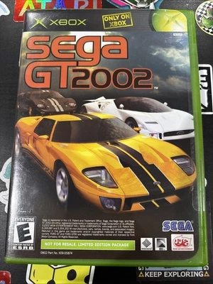SEGA GT 2002 / Jet Set Radio Future combo disk (Microsoft Xbox, 2002) NEW-READ! - Image 1 of 4